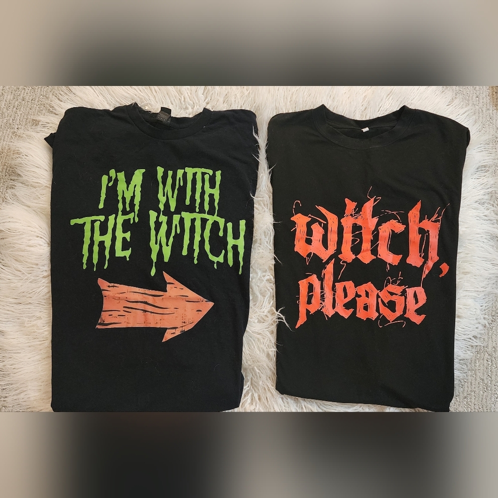 Set of T-shirts size medium Halloween